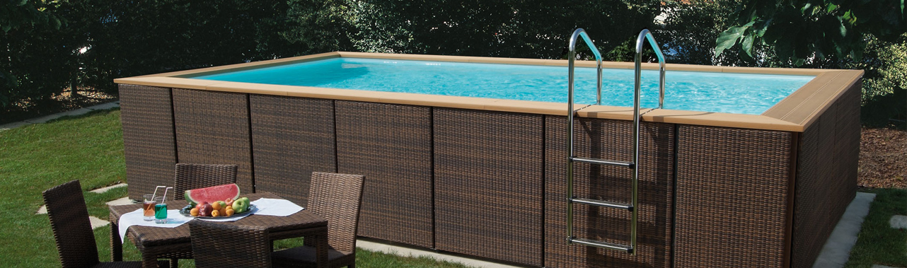 Piscine hors sol en bois sur mesure haut de gamme - Natura Piscines