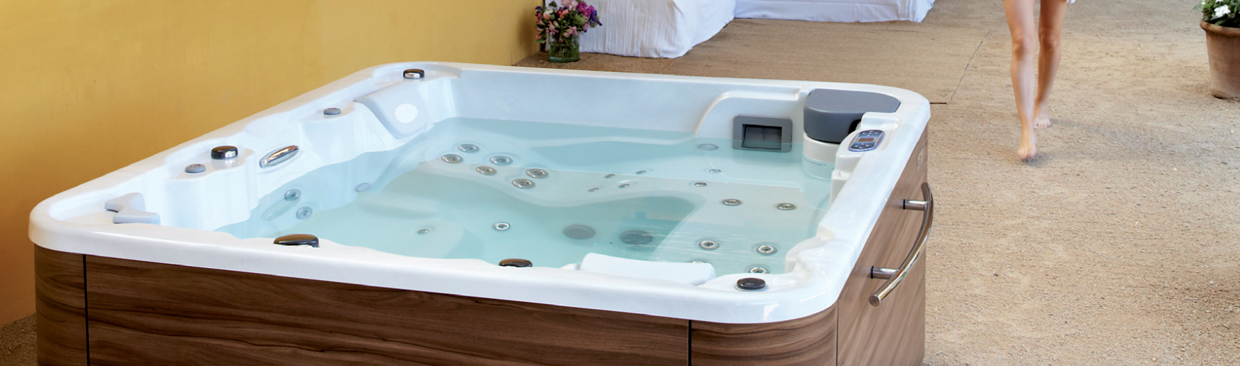 spa jacuzzi premium habillage bois