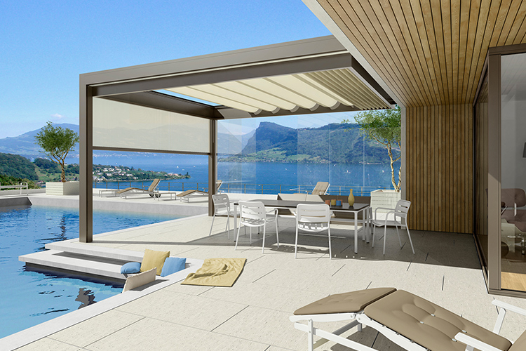 Installation de stores sur mesure